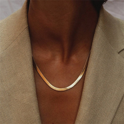 2-5mm Flatserpent Necklace