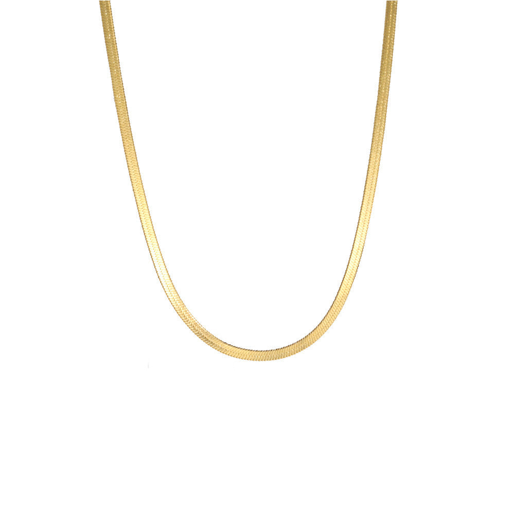 2-5mm Flatserpent Necklace